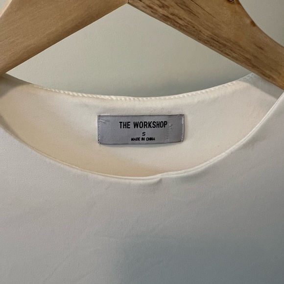 White T-Shirt Bodysuit - Picture 2 of 3